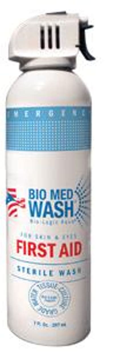 Bio Med Wash 7oz Can White Bio Logic Aqua …