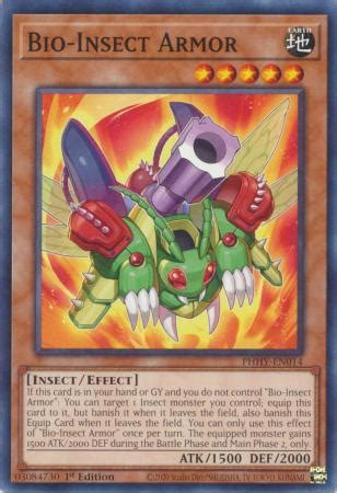 Bio-Insect Armor - Yugioh TrollAndToad