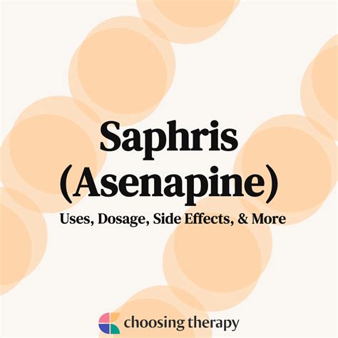 Bio-equivalence Study Between SAPHRIS and Asenapine (ASN)