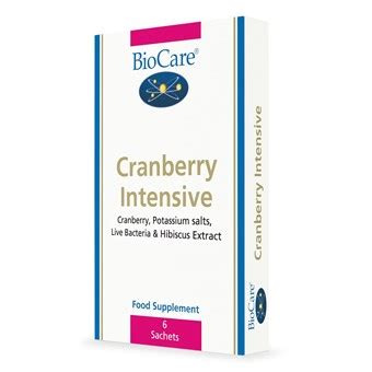 BioCare Cranberry Intensive Powder Sachets - NatureDoc Shop