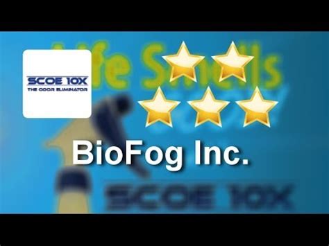 BioFOG, Inc. - 1 Reviews at Defrauders