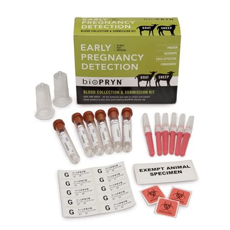 BioPRYN Early Pregnancy Detection Kit for Sheep and Goats BIOTRACKING
