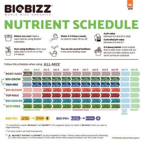 Biobizz Feeding Schedule - The Ultimate Guide To Biobizz …