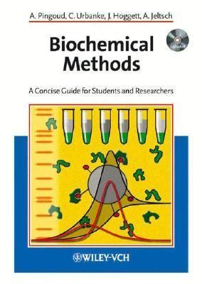 Biochemical methods concise guide students researchers. - Qingqi rs 450 manuel du propriétaire.