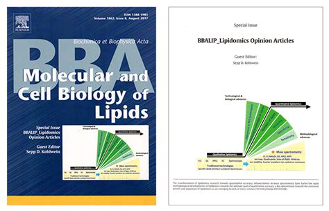 Biochimica et Biophysica Acta (BBA) - Lipids and Lipid Metabolism