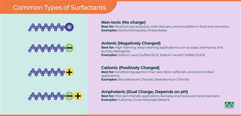 Biodegradable surfactants examples.  Types of Biodegradable Surfactants There are s...