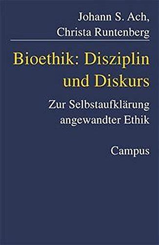 Bioethik: disziplin und diskurs: zur selbstaufkl arung angewandter ethik. - Principles of corporate finance solutions manual.