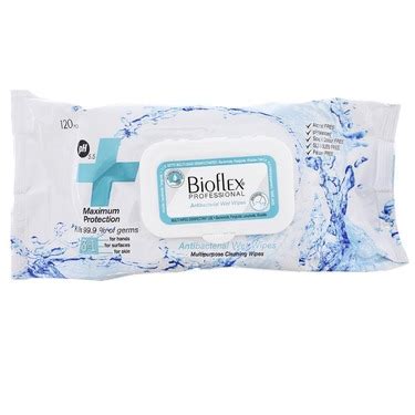 Bioflex Antibacterial Wet Wipes - destockplus.com