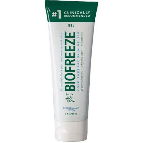 Biofreeze Biofreeze Professional Colorless 3oz Roll-On 3PK Pain Relief Arthritis Fast-Acting 95 4.6 out of 5 Stars. 95 reviews Biofreeze Professional Menthol Roll-On Pain-Relieving Gel 3 FL OZ, Colorless Topical Pain Reliever For Muscles And Joints From Arthritis, Backache, Strains, Bruises, & Sprains (Package May Vary). 