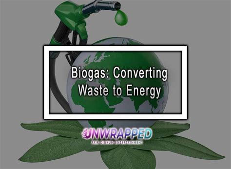 Biogas: Converting Waste to Energy SpringerLink