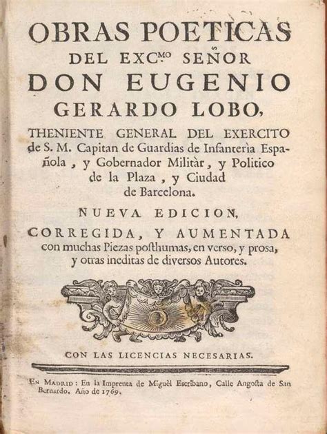 Biografía y obra de eugenio gerardo lobo. - Lemen und arbeiten in schule und betrieb.