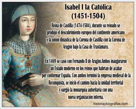 Biografia de Isabel I la Cat&oacute;lica - Biografias y Vidas .com