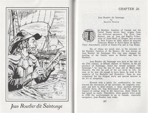 Biographie de jean roudier dit saintonge (1699 1749). - Importés : essai-témoignage sur l'immigration au québec.