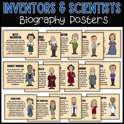 Biographies of scientists and inventors
