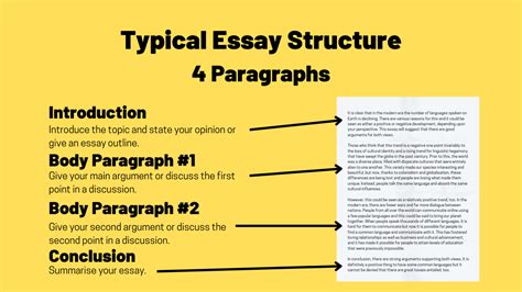 Biography 4 paragraph structure