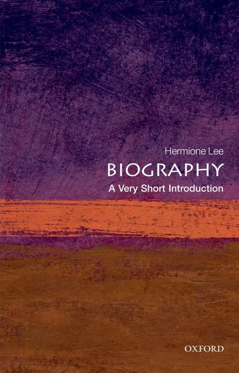 Biography A Very Short Introduction Very Short Int