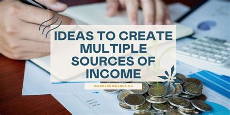 Biography and multiple sources of income ideas for students
