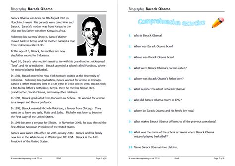 Biography conclusion examples ks2