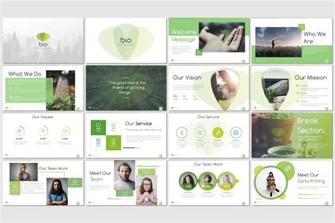 Biography google slides template