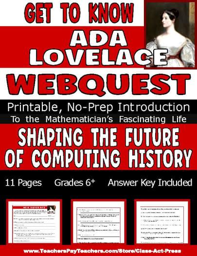Biography of 1 mathematician lovelace