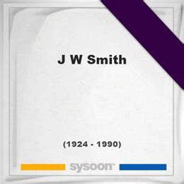 Biography of inventor j w smith