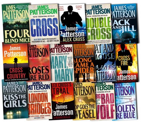 Biography of james patterson author list of books