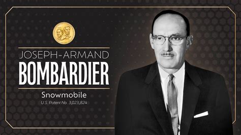 Biography of joseph armand bombardier inventor pic