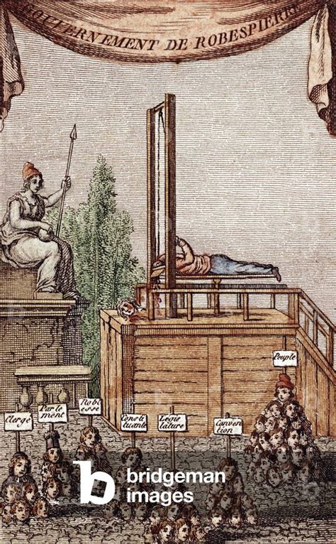 Biography of maximilien robespierre execution
