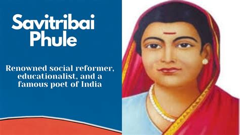 Biography of savitribai phule