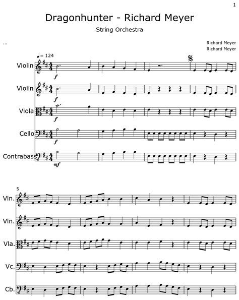 Biography on richard meyer composer dragon hunter