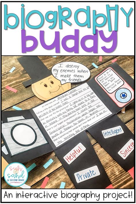 Biography project for students