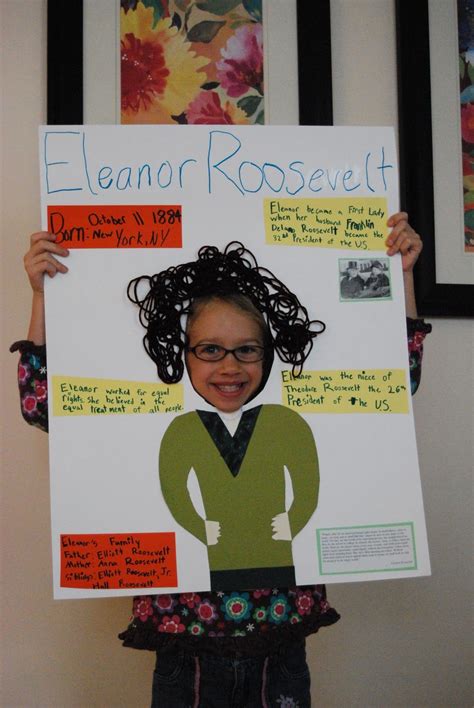 Biography projects for 3rd graders