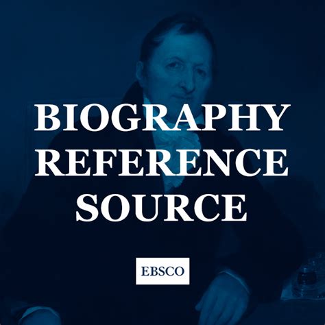 Biography reference source