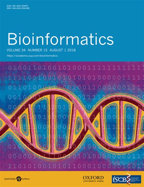 Bioinformatics journal. Bioinformatics Journals. Issues Advance articles Submit Author Guidelines Submission Site Open Access Why publish with this journal? Alerts About About Bioinformatics Journals Career Network Editorial Board Advertising and Corporate Services Self-Archiving Policy Dispatch Dates Close. Navbar Search ... 