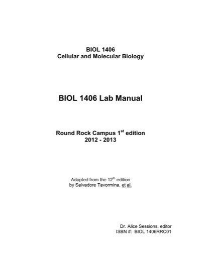 Biol 1406 lab manual austin community college start here. - Renault laguna expression workshop manual 2003.