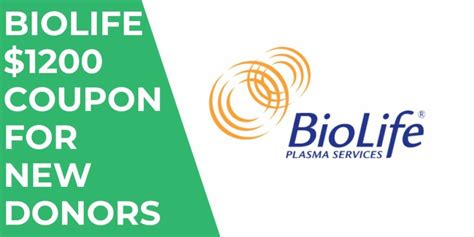 Biolife coupon $1200. Our BioLife coupon can help you save hard-earned money no matter where you get your plasma. No Expires Code. 20% Off On All Orders-20% . Applied Get Code. 20% Off On All Orders ... It would be best to keep all of these factors in mind while giving plasma. As a new contributor, you can receive up to $1200 to help you save money when you require ... 