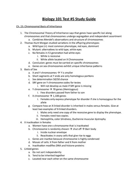 Biology 1 final examination study guide. - Pacing guide high school blank template.