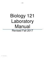 Biology 121 lab manual biology 1 for ccc. - Quantitative methods for business solution manual.