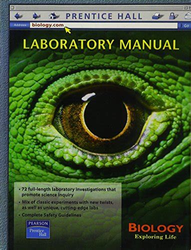 Biology exploring life laboratory manual answers. - Dark dreams a legendary fbi profiler examines homicide and the criminal mind.