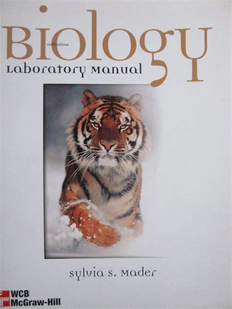 Biology lab manual sylvia mader florida. - Handbook on the toxicology of metals 3rd third edition.