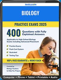 Biology objective answer.  Try this free biology practice test to study for...