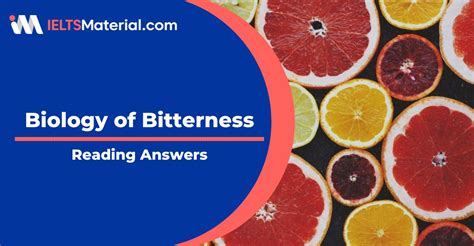 Biology of bitterness Flashcards Quizlet