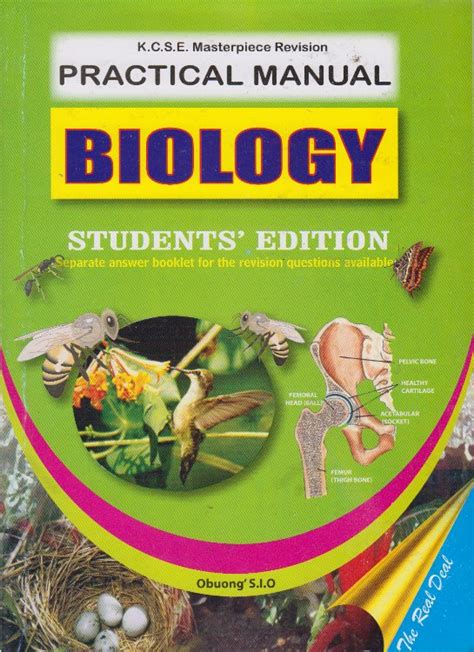 Biology practical manual for secondary schools. - Proyecto de decreto legislativo y reformas al decreto legislativo del 30 de setiembre de 1933..