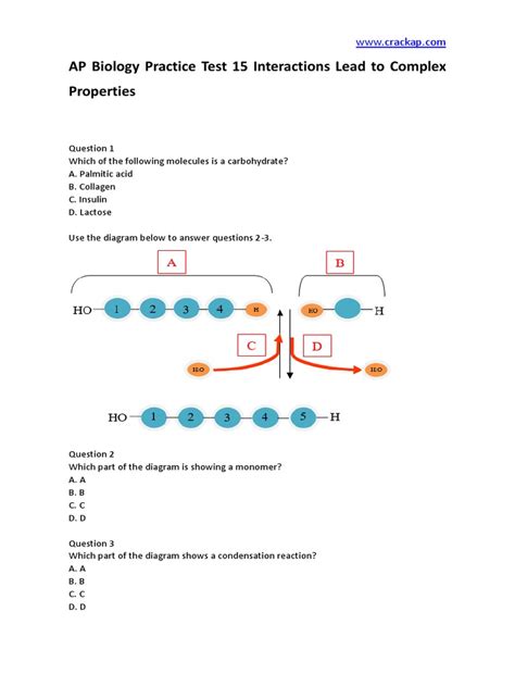 Biology practice test free.  Sign up for a free AP practice test online t...