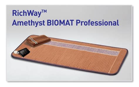 far infrared, negative ion amethyst Bio-Mat reduced pain by 18%, reduced BMI by 10%, and reduced stress by 82% in the 12 subjects over 3 months as validated by pre- and post-biofeedback, brain scans, and fasting blood tests to measure the stress hormone cortisol. Thermotherapy was enhanced when the BioBelt was combined with the use of the Bio-Mat