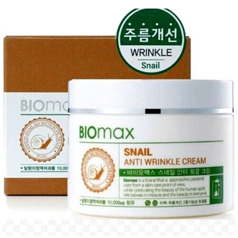 Biomax snail wrinkle care cream. Arrives by Thu, Mar 7 Buy Body Buddy Biomax Snail Anti Wrinkle Care Cream, 3.38 fl oz at Walmart.com 