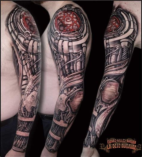 Biomechanical Tattoo Sleeve, See more ideas about ripped skin tattoo,  biomechanical tattoo, 3d tattoos.