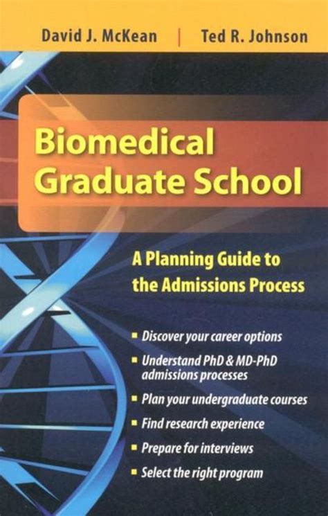 Biomedical graduate school a planning guide to the admissions process. - El liderazgo del lean six sigma.