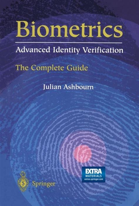 Biometrics advanced identity verification the complete guide. - Cisco router web setup user guide.