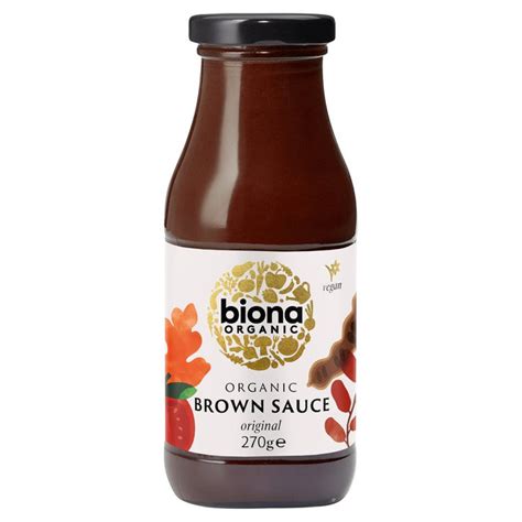 Biona Organic Brown Sauce 270g - British Essentials